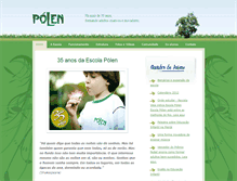Tablet Screenshot of escola-polen.com.br